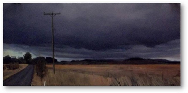 Monaro Plains oil/canvas 123 x 50 cm